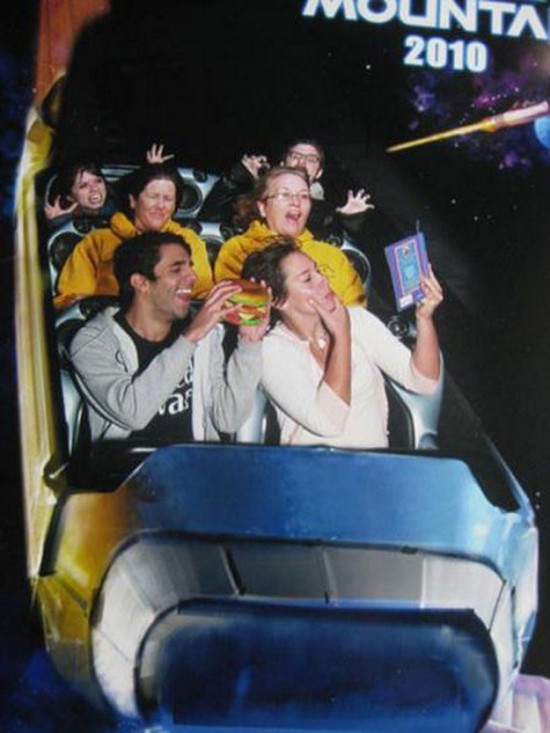 Funny People on Rollercoaster (18 Photos) FunCage