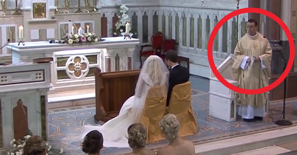 A Priest Stuns Wedding Guests With Unbelievable