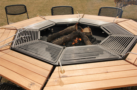 Barbecue Grill Table 004