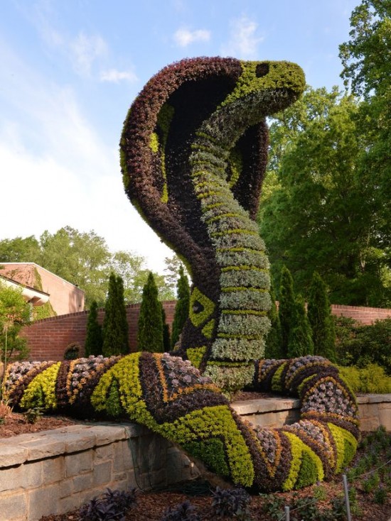 Incredible Giant Living Sculptures at Atlanta Botanical Gardens (16
