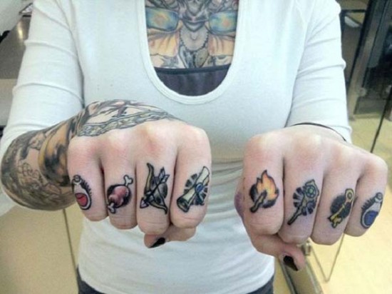 Cool And Trendy Knuckle Tattoo Designs For Guys 012