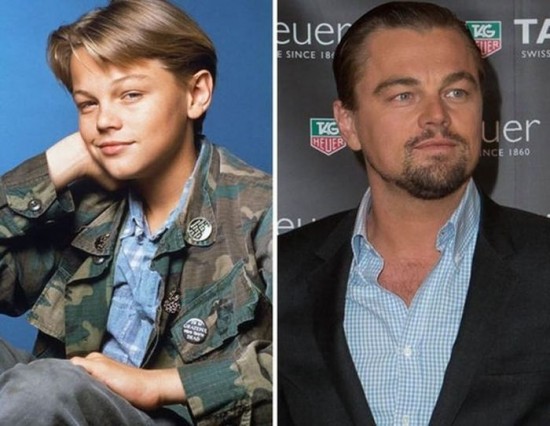 Leonardo DiCaprio – 1990 and now
