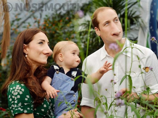 the royal family nosemouth