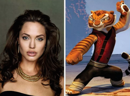 Angelina Jolie – Master Tigress from Kung Fu Panda