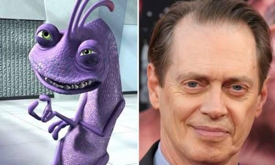Steve Buscemi – Randall Boggs from Monsters Inc