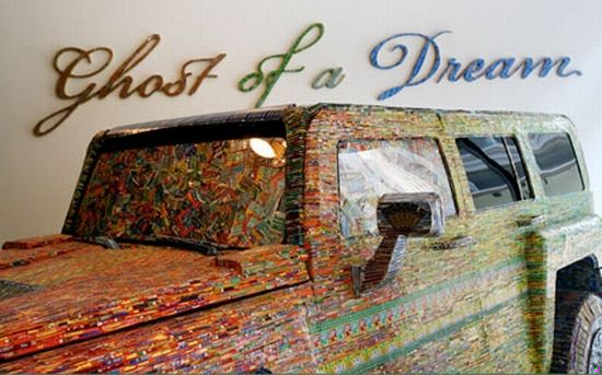 Create Hummer $35,000 In Lottery Tickets Used To Create Hummer H3 - FunCage