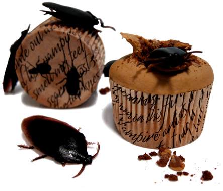 Cockroach Cupcake