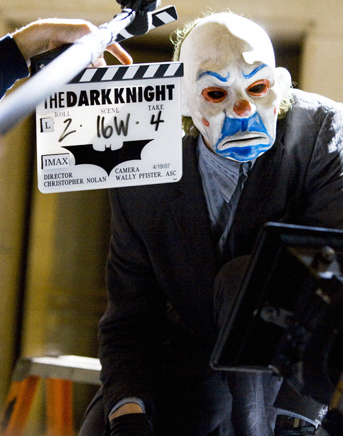 Dark Knight behind the scenes
