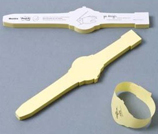 Sticky Note Wrist Watch