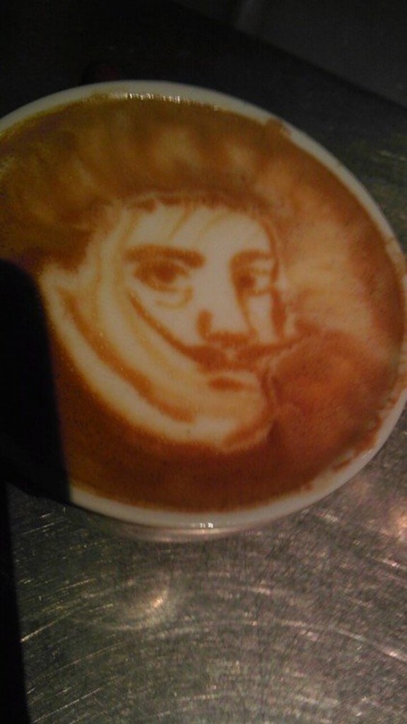 12 Awesome Coffee Art Portraits - FunCage