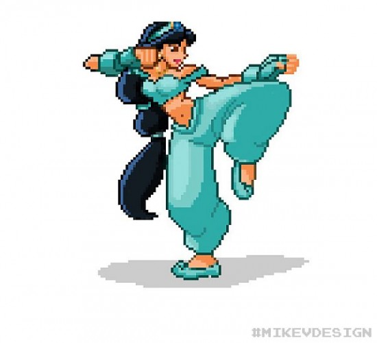 Disney-Princesses-as-Capcom-Characters-004