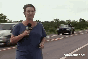 This is What News Reporters Have to Deal With! (12 GIFs) - FunCage
