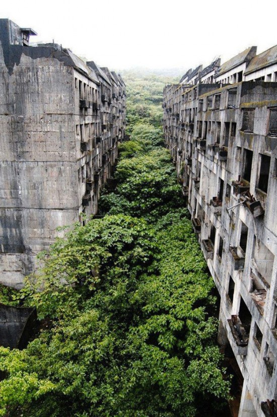 Abandoned city of Keelung, Taiwan