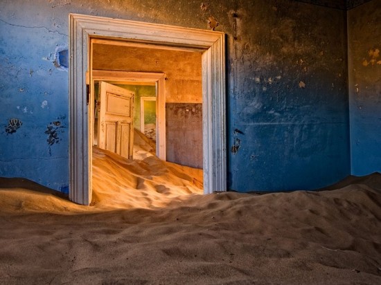 Kolmanskop in the Namib Desert 