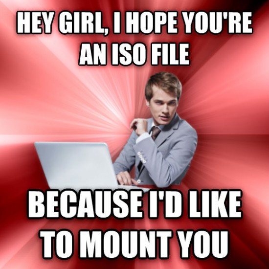 Hope you're an iso file