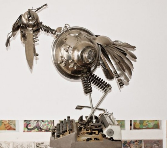 A-Monster-Sculptures-Of-Mechanical-Insect-001
