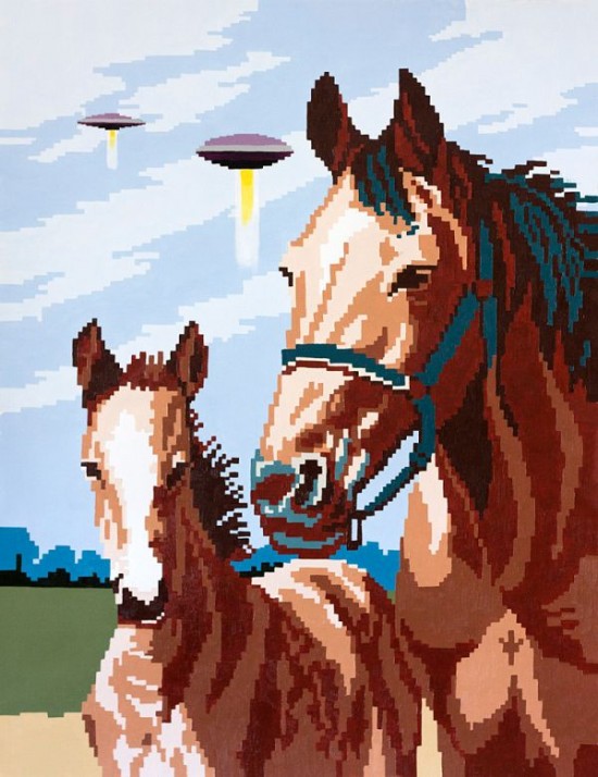 Cross-Stitch-Like-Paintings-Are-Riddled-in-Alien-Attack-005