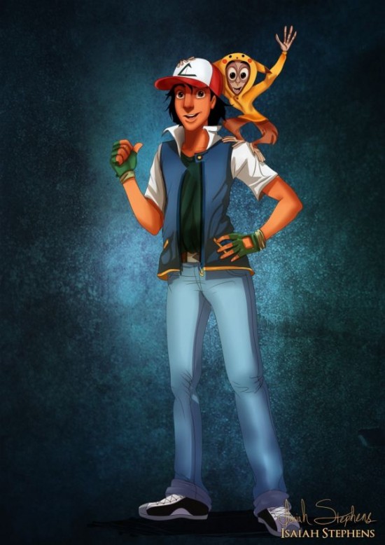 Disney-Male-Characters-Dress-Up-in-Halloween-Costumes-002