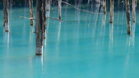 The-Blue-Pond-in-Hokkaido-Changes-Colors--006