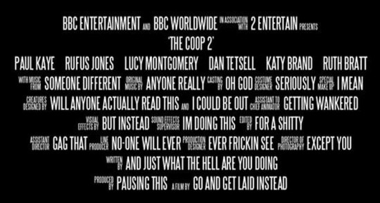 22 funny moments found in movie credits 012