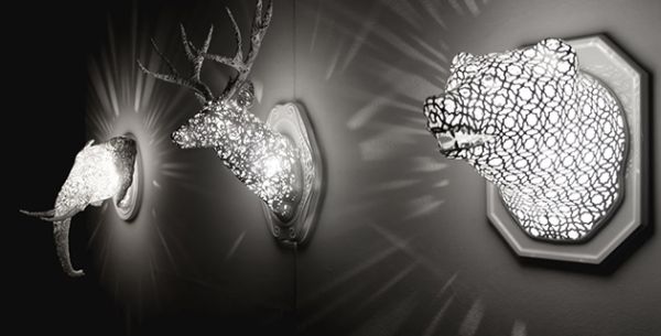 3D Printed Intricate Animal Head Trophies 001