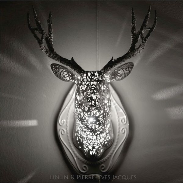 3D Printed Intricate Animal Head Trophies 002