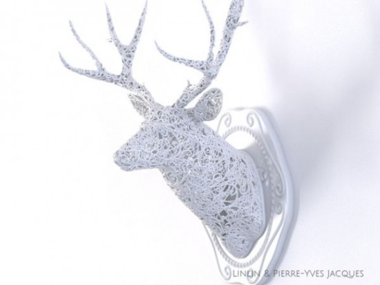3D Printed Intricate Animal Head Trophies 009