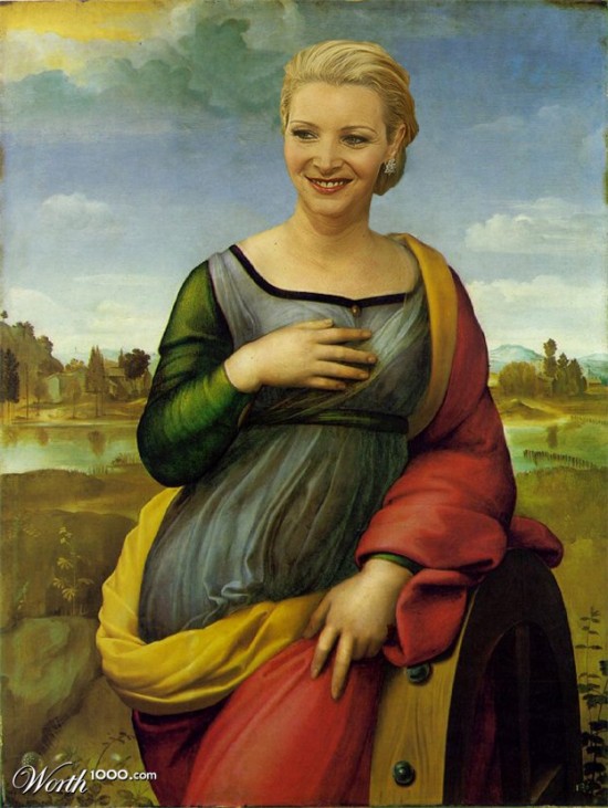 48 Celebrities Edited Into Classic Paintings 041