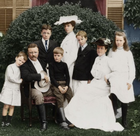 At home with the Roosevelts, 1903