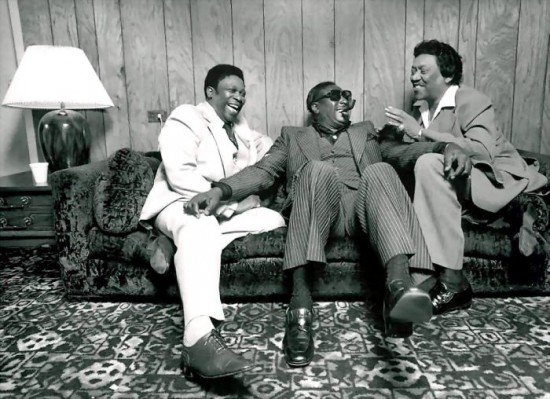 BB King, Albert King and Bobby Bland