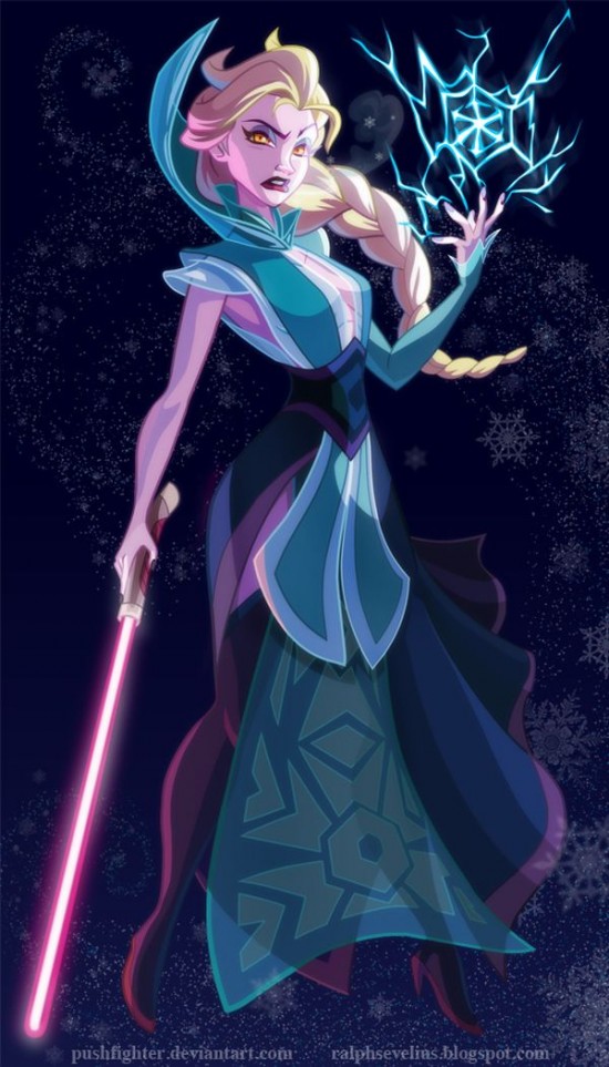 Disney Princesses, Star Wars Mashup 003