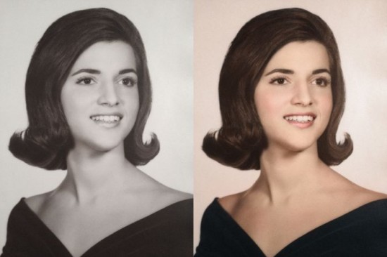 High school senior portrait, 1960