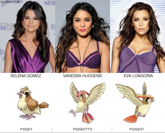 If Celebrities were Pokemon, this is how they would evolve 010