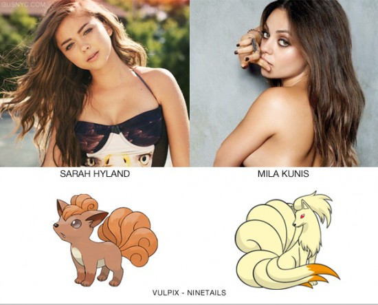 If Celebrities were Pokemon, this is how they would evolve 013