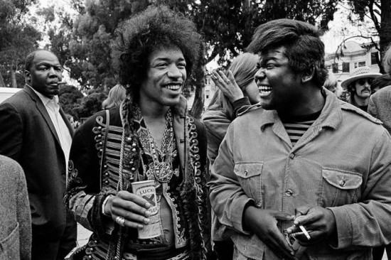 Jimi Hendrix and Buddy Miles