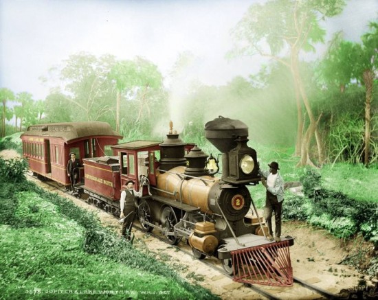 Jupiter Train , Florida, 1896