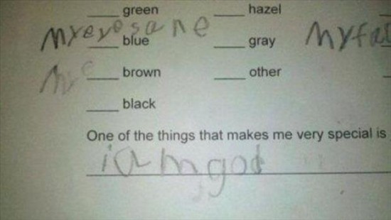 Kids Can Write The Funniest Things 033