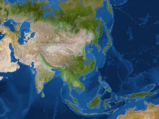 Maps Show What The Earth Would Look Like If All The Ice Melted Away 002