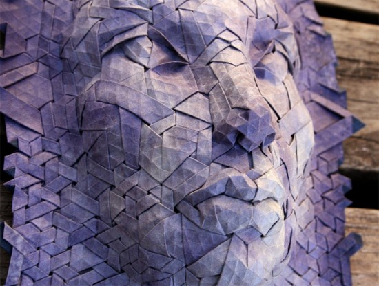 New Tessellated Origami Masks by Joel Cooper 011