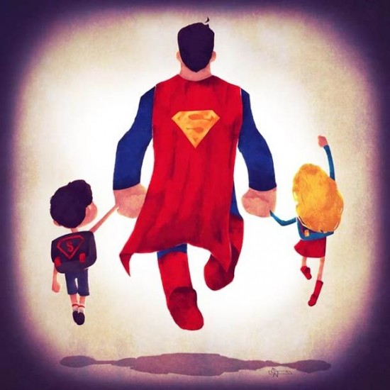 Superheroes and their families By Andry Rajoelina001