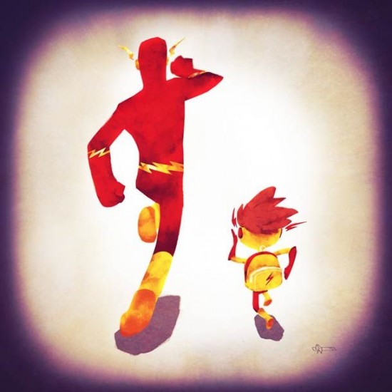 Superheroes and their families By Andry Rajoelina003