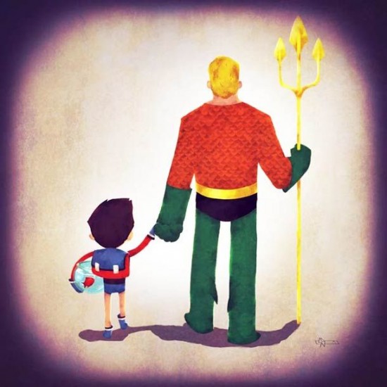 Superheroes and their families By Andry Rajoelina004