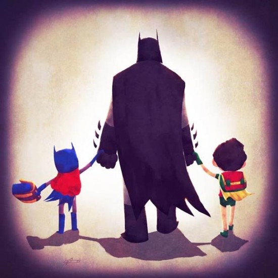 Superheroes and their families By Andry Rajoelina006