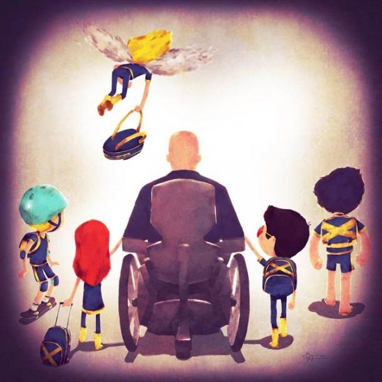 Superheroes and their families By Andry Rajoelina009