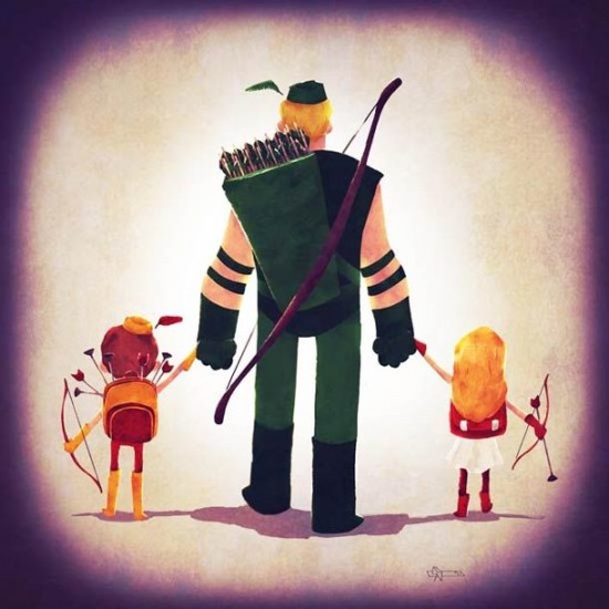Superheroes and their families By Andry Rajoelina012