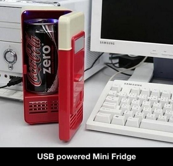 USB-Powered Mini Fridge