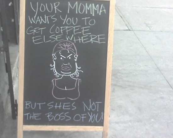 10 Funny And Creative Cafe Boards 008