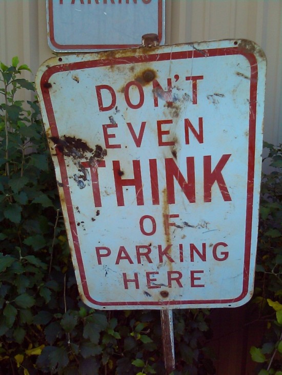 10 Funny Parking Signs From Across the World 002