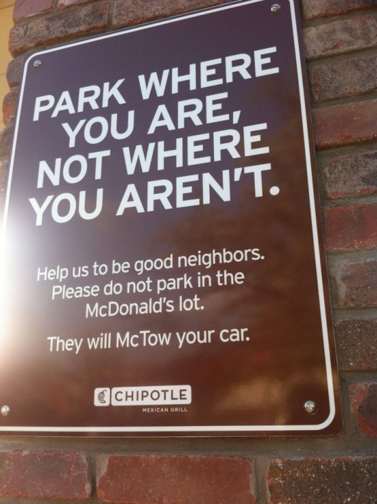 10 Funny Parking Signs From Across the World 005