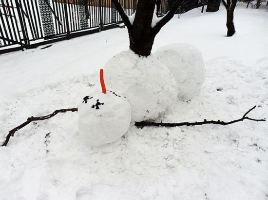22 Funny and creative snowman ideas 003